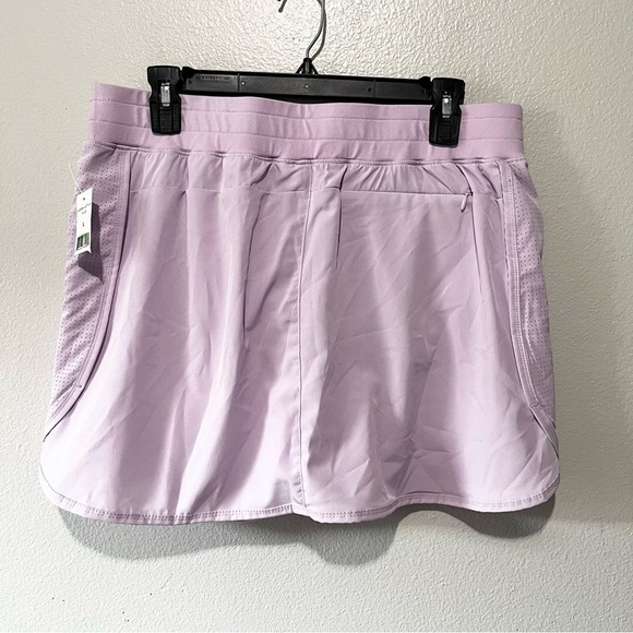 DIP-NWT Lavender Women's Athletic Skirt with Under Shorts Size L - Picture 5 of 7